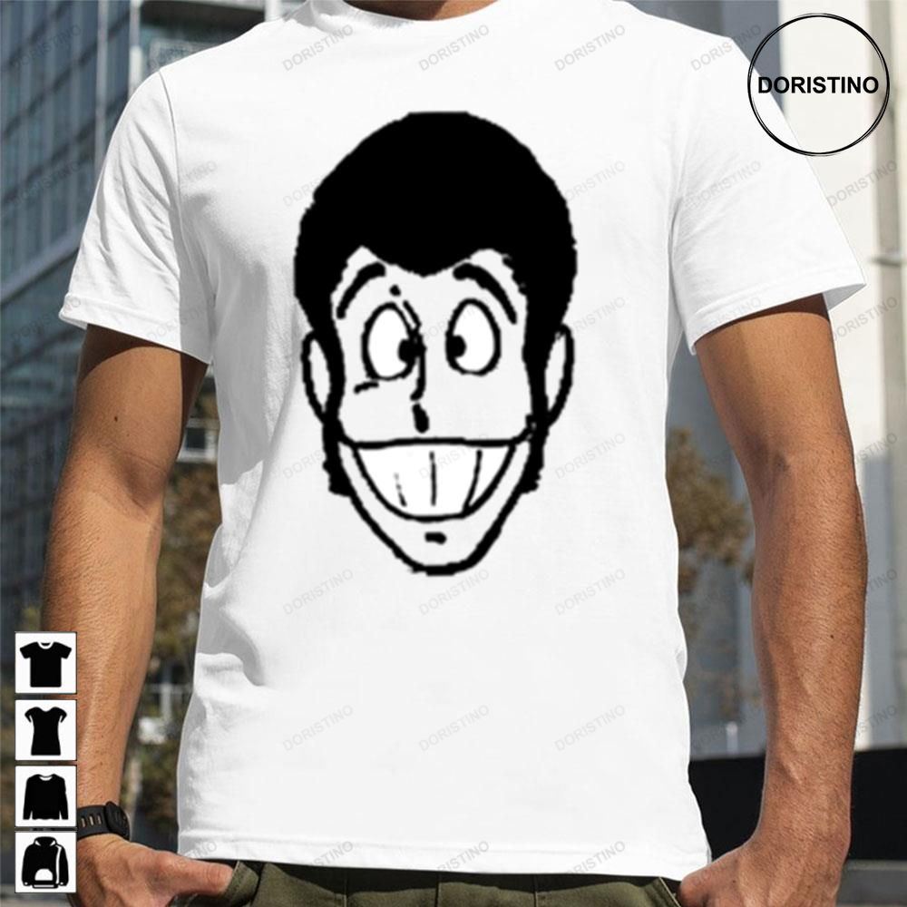 Smile Face Daisuke Jigen Lupin Iii Awesome Shirts